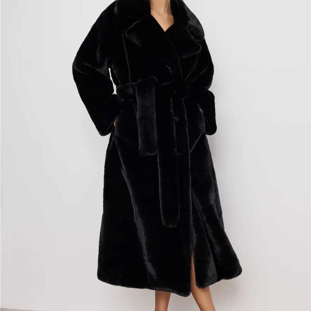 Faux Fur Coat